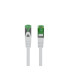 Cable red lanberg latiguillo cat.7 s - ftp lszh cu 10m gris fluke passed