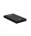 Caja externa tooq tqe - 2522b para hdd - ssd 2.5 pulgadas 9.5mm sata usb 3.0 negra