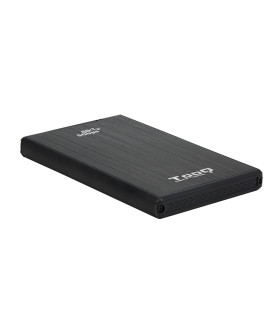 Caja externa tooq tqe - 2522b para hdd - ssd 2.5 pulgadas 9.5mm sata usb 3.0 negra