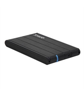 Caja externa tooq tqe - 2530b para hdd 2.5 pulgadas sata 3 usb 3.0 negro