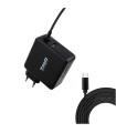 Cargador portatil tooq tqlc - usbc90pd 90w usb tipo c negro