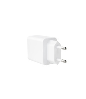 Cargador de pared usb tooq tqwc - 2sc04wt usb tipo a + usb tipo c blanco
