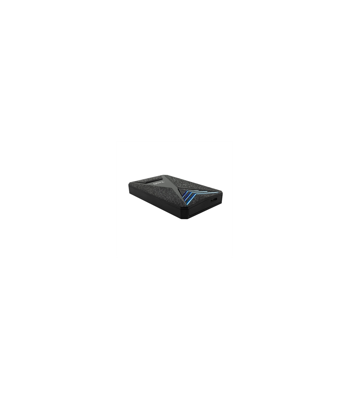 Caja externa gaming tooq tqe - 2550bl para hdd - ssd 2.5 pulgadas 9.5mm sata 3 usb 3.0 - 3.1 negro