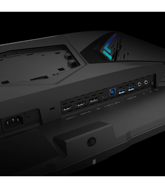 Monitor led gaming 32 pulgadas gigabyte aorus fi32q - ek negro ips -  2k -  2 x hdmi -  1 x dp -  2 x usb tipo a - 1 x usb tipo 