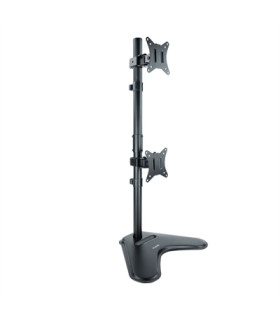 Soporte monitor de mesa vertical tooq db1703tnv - b 2 pantallas 17 pulgadas - 32 pulgadas carga maxima 9kg