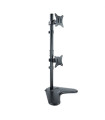 Soporte monitor de mesa vertical tooq db1703tnv - b 2 pantallas 17 pulgadas - 32 pulgadas carga maxima 9kg