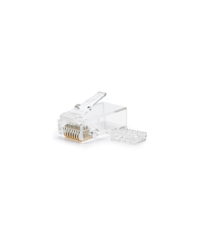 Conector rj45 categoria 6 utp nanocable 100 und.