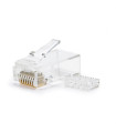 Conector rj45 categoria 6 utp nanocable 100 und.