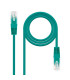 Latiguillo cable red utp cat.6 rj45 nanocable 2m verde