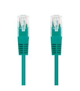 Latiguillo cable red utp cat.6 rj45 nanocable 2m verde