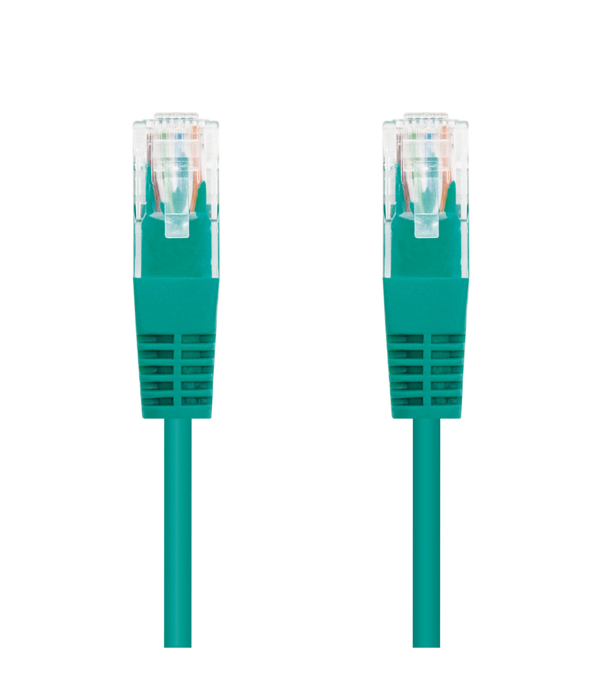 Latiguillo cable red utp cat.6 rj45 nanocable 2m verde