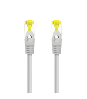 Latiguillo cable red lszh - sftp cat.6a rj45 nanocable 1m gris