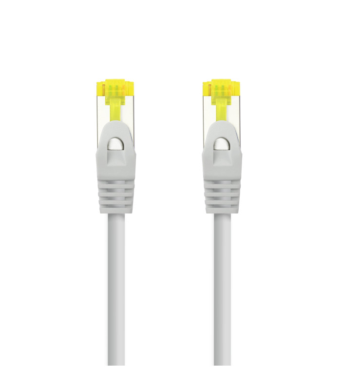 Latiguillo cable red lszh - sftp cat.6a rj45 nanocable 1m gris