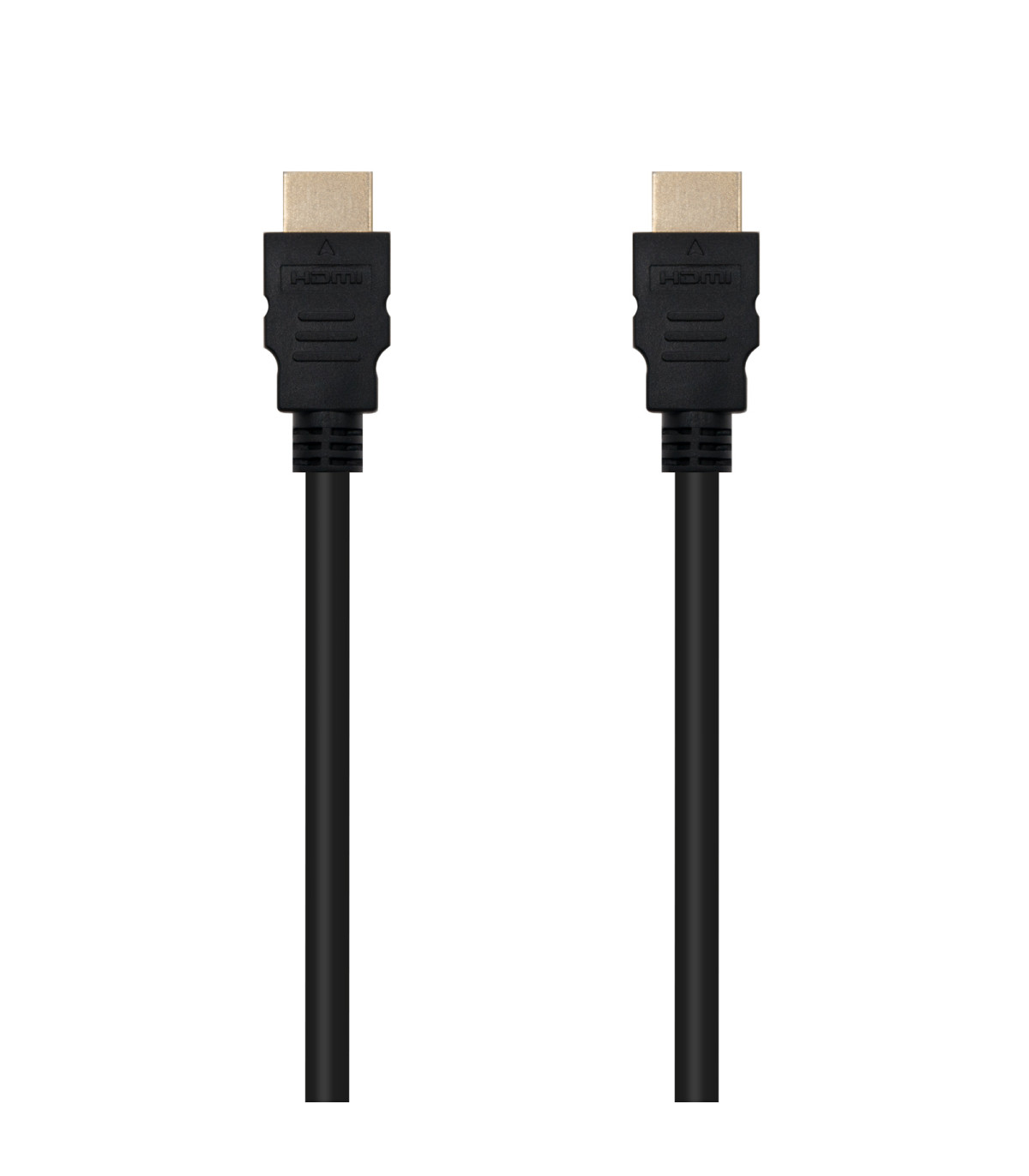 Cable nanocable hdmi macho - macho negro 1m