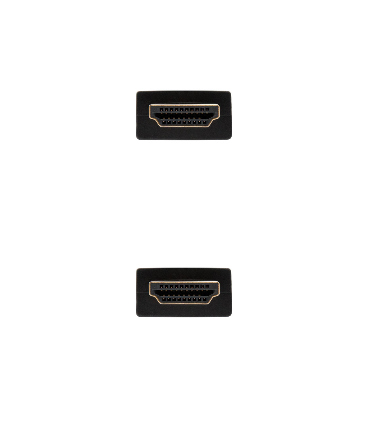 Cable nanocable hdmi macho - macho negro 1m