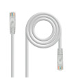 Latiguillo cable red lszh - utp cat.6a rj45 nanocable 5m gris