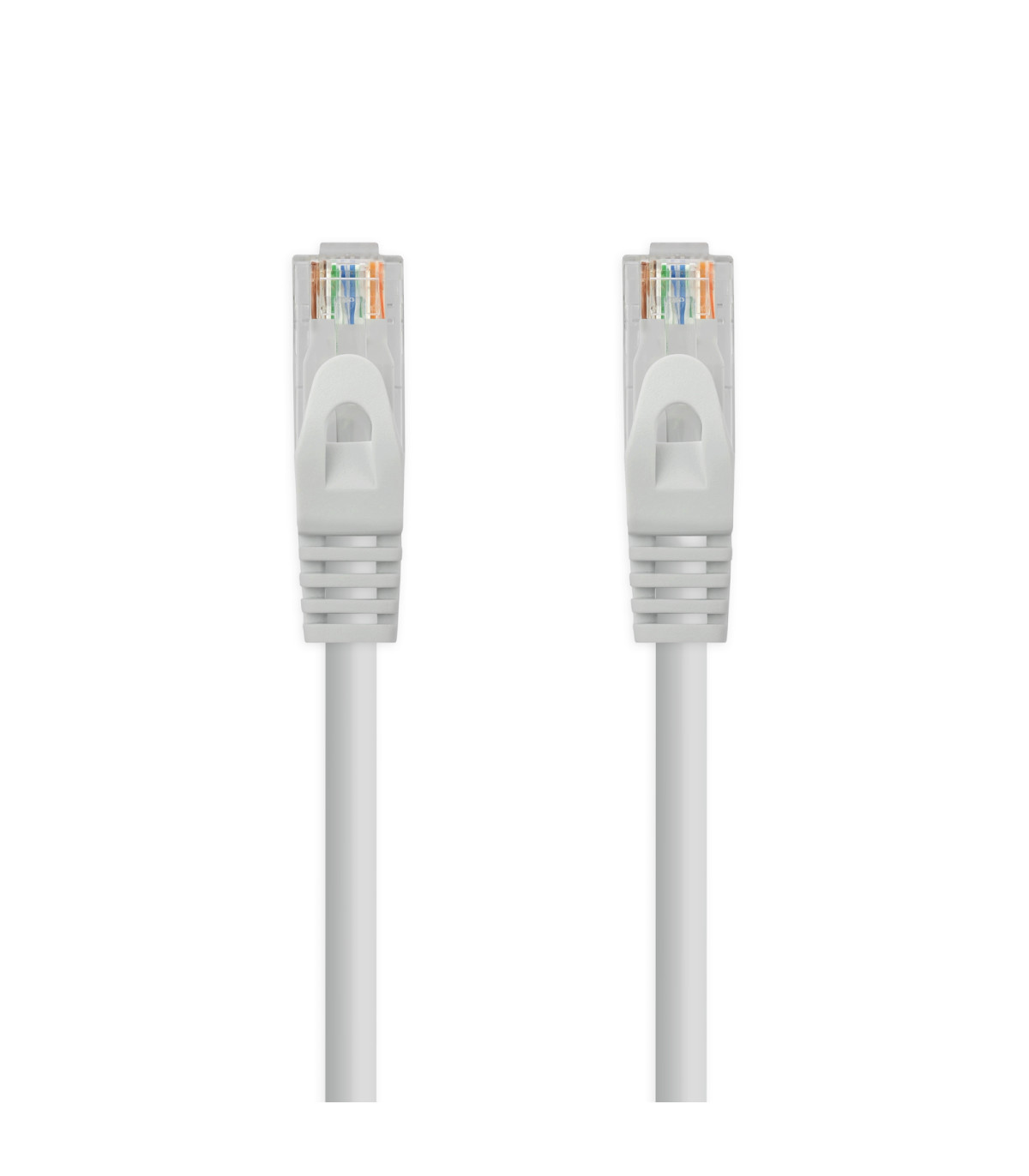 Latiguillo cable red lszh - utp cat.6a rj45 nanocable 5m gris