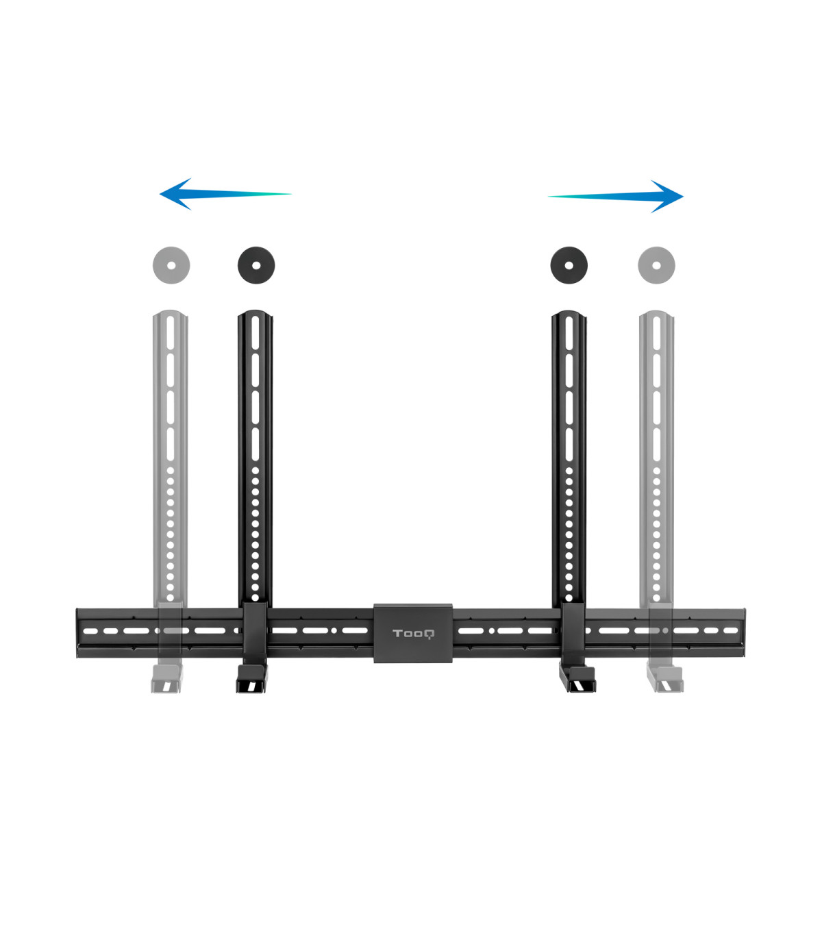 Soporte barra sonido tooq para tv multinstalacion
