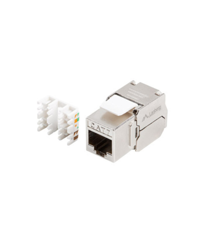 Conector keystone lanberg cat.7 ftp rj45 180º toolless