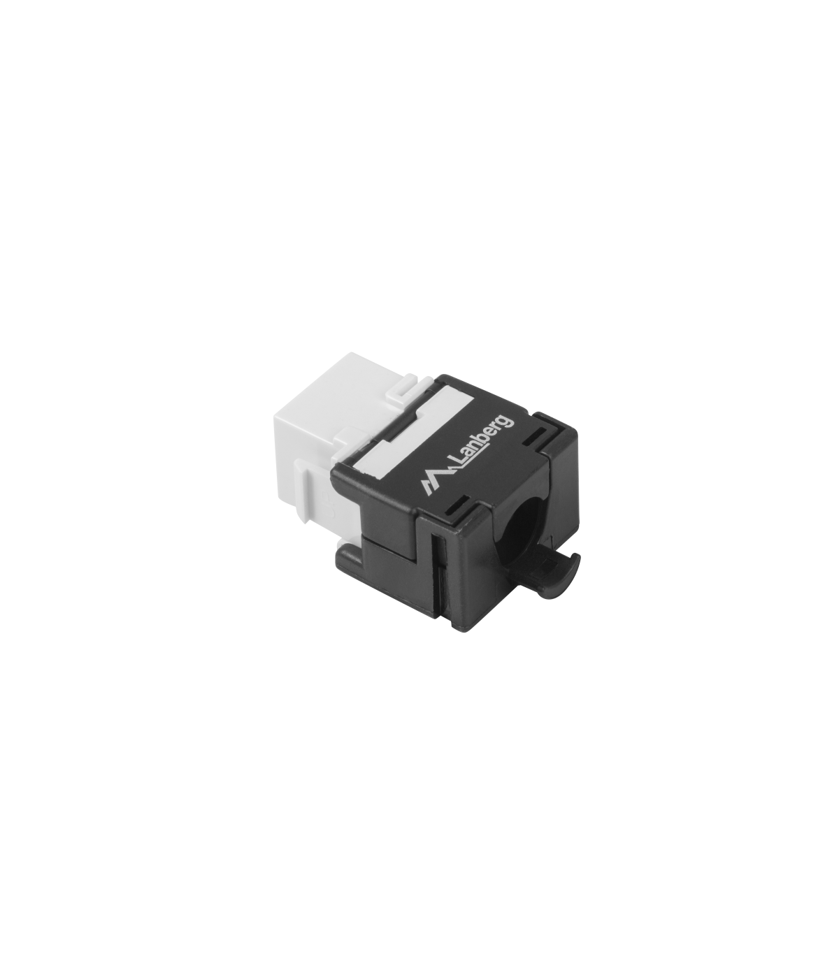 Conector keystone lanberg cat.6a utp rj45 180º toolless
