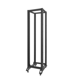 Armario lanberg open rack 42u 600x800 negro
