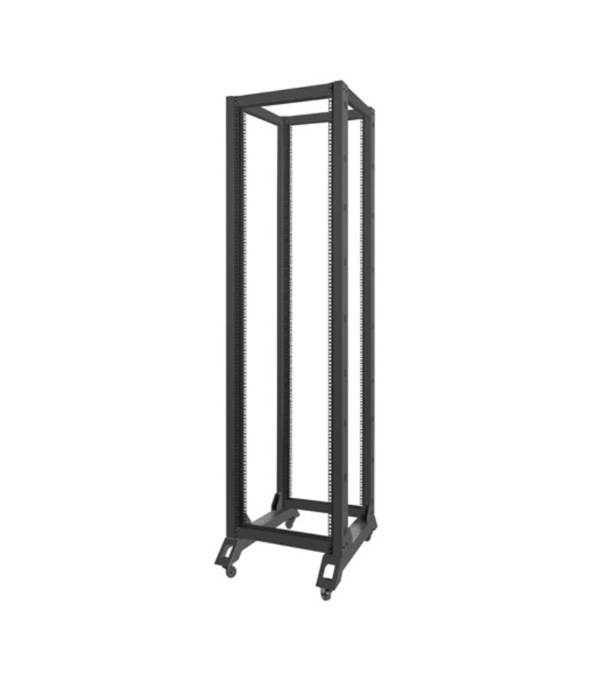 Armario lanberg open rack 42u 600x800 negro