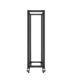 Armario lanberg open rack 42u 600x800 negro