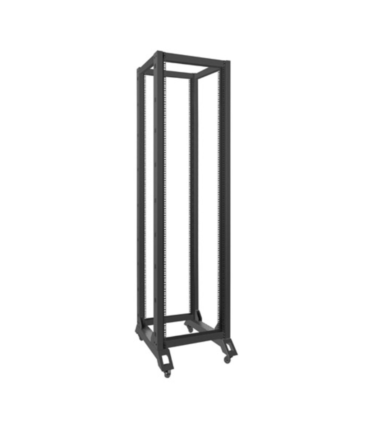 Armario lanberg open rack 42u 600x800 negro