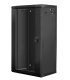 Armario lanberg mural rack 19 pulgadas 22u - 600x450 flat pack v2 negro