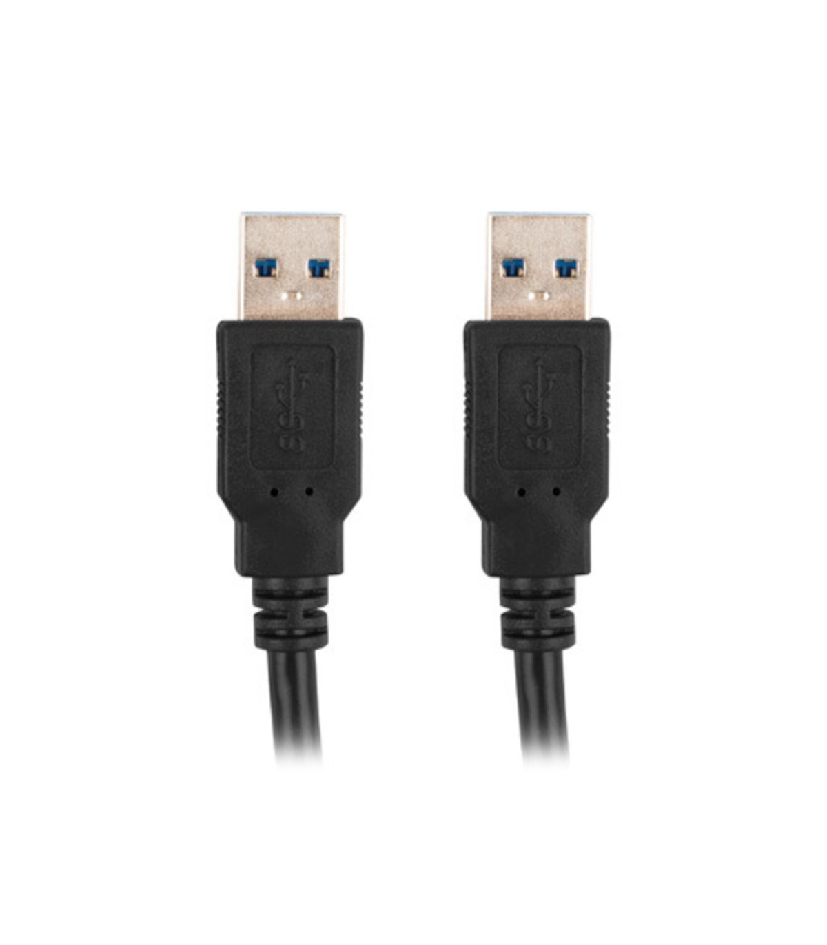 Cable usb 3.0 lanberg 0.5m -  macho - macho -  negro