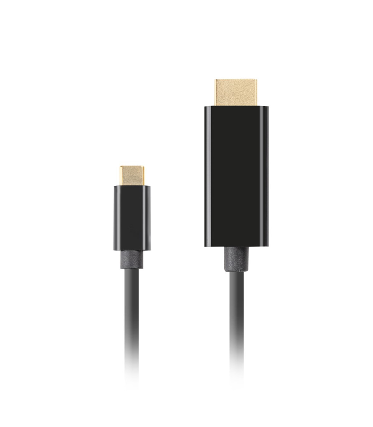 Cable usb tipo c a hdmi 4k lanberg 1.8m - macho - macho - negro
