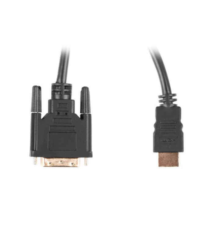 Cable hdmi a dvi 4k lanberg 1.8m - macho -  macho - negro