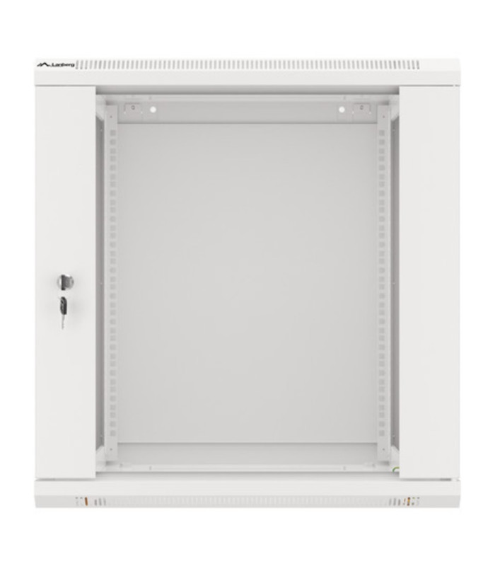 Armario rack lanberg 12u 600x600x368 auto ensamblado 19 pulgadas hasta 60kg gris