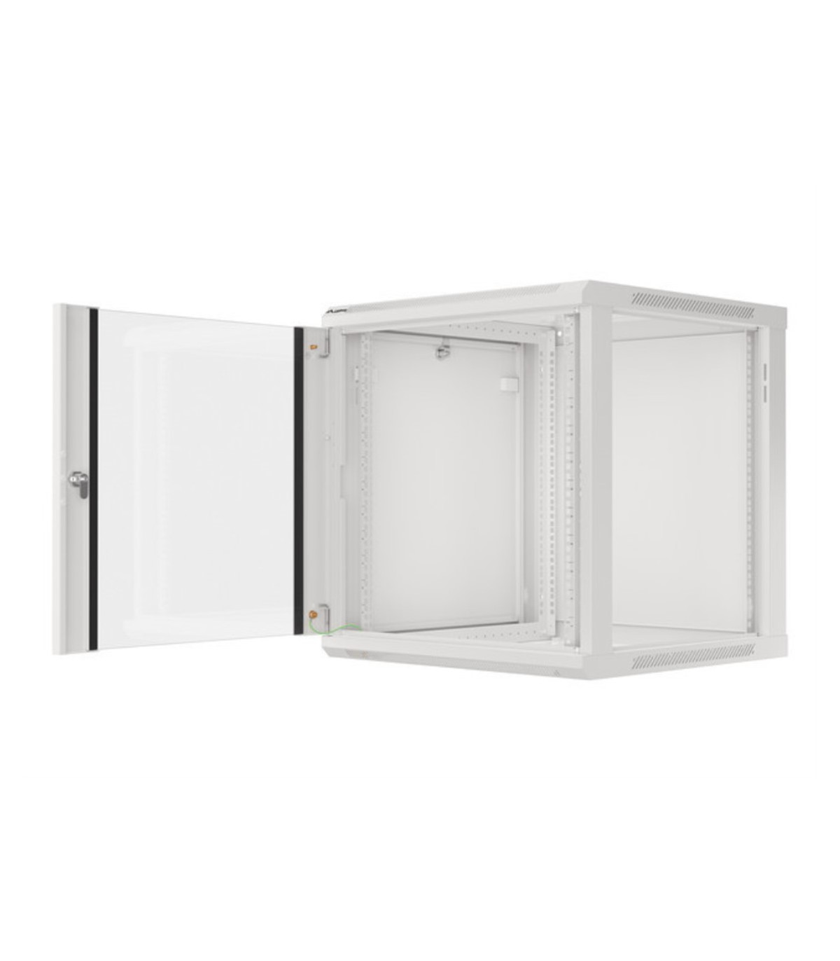 Armario rack lanberg 12u 600x600x368 auto ensamblado 19 pulgadas hasta 60kg gris