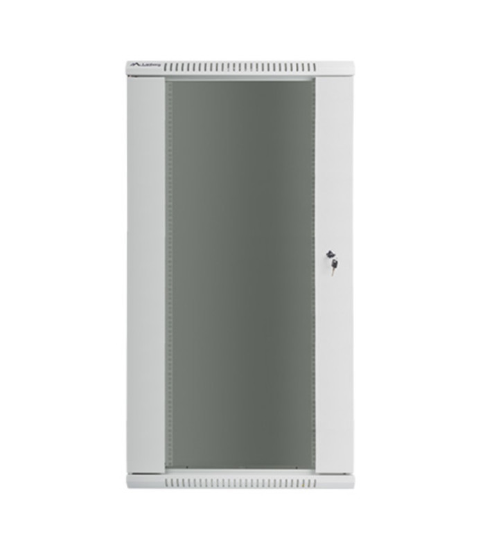 Armario rack lanberg 19 pulgadas 27u 600x450 cabinet wall - mount (flat pack) gris v2