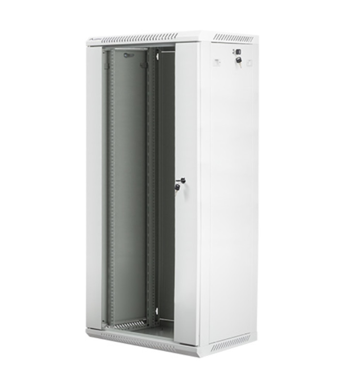 Armario rack lanberg 19 pulgadas 27u 600x450 cabinet wall - mount (flat pack) gris v2
