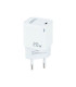 Cargador de pared tooq usb - c blanco 20w