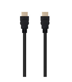 Cable nanocable hdmi v2.0 4k@60hz 18gbps a - m - a - m - 1.5 m - negro