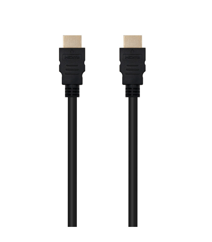 Cable nanocable hdmi v2.0 4k@60hz 18gbps a - m - a - m - 1.5 m - negro