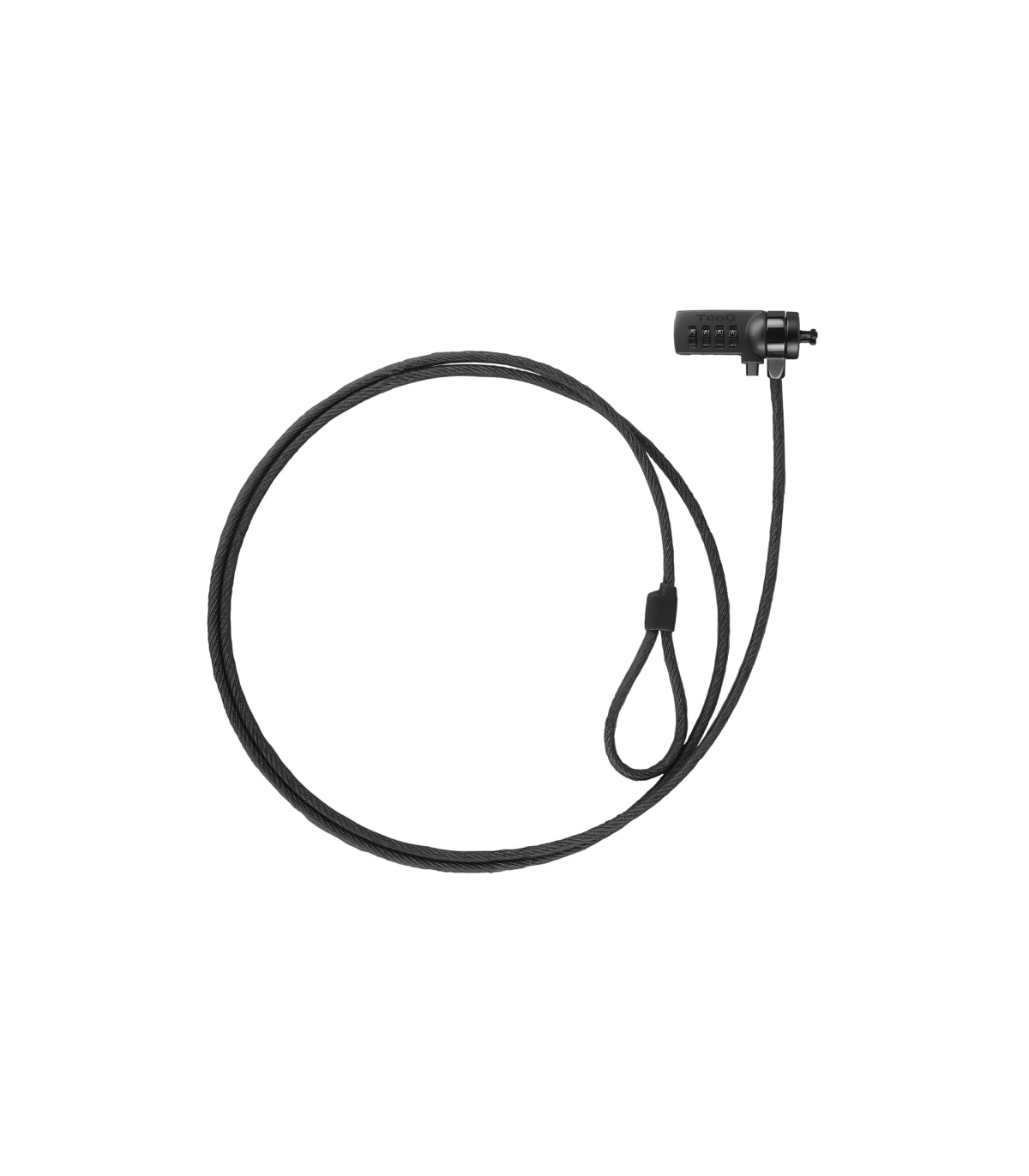 Cable tooq seguridad combinacion para portatiles 1.5m