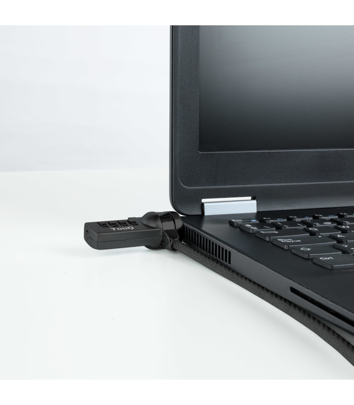 Cable tooq seguridad combinacion para portatiles 1.5m