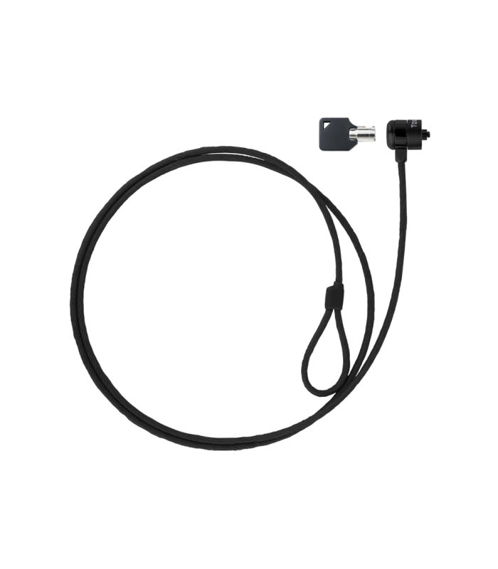 Cable tooq seguridad con llave para portatiles 1.5m