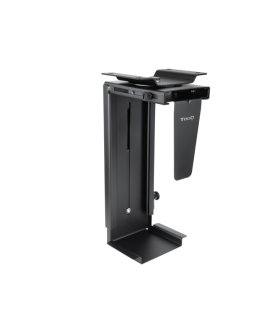 Soporte para cpu tooq escritorio - pared negro