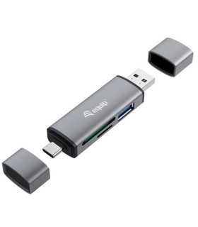 Lector de tarjetas usb tipo a - usb tipo c equip life usb 3.0 -  sd -  micro sd