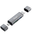 Lector de tarjetas usb tipo a - usb tipo c equip life usb 3.0 - sd - micro sd