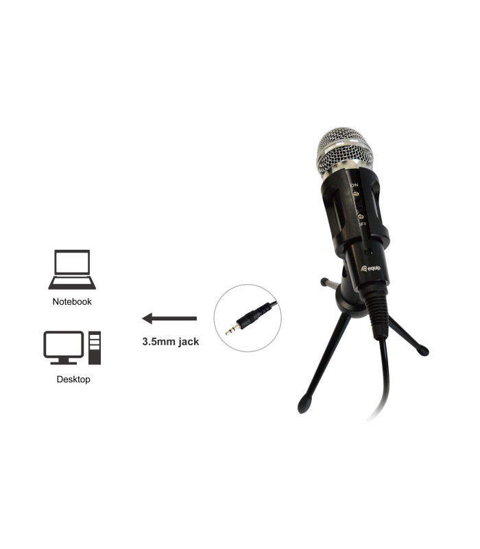 Microfono sobremesa equip life 245341