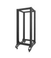 Armario lanberg abierto rack 19 pulgadas 27u - 600x800 negro