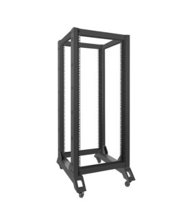 Armario lanberg abierto rack 19 pulgadas 27u - 600x800 negro