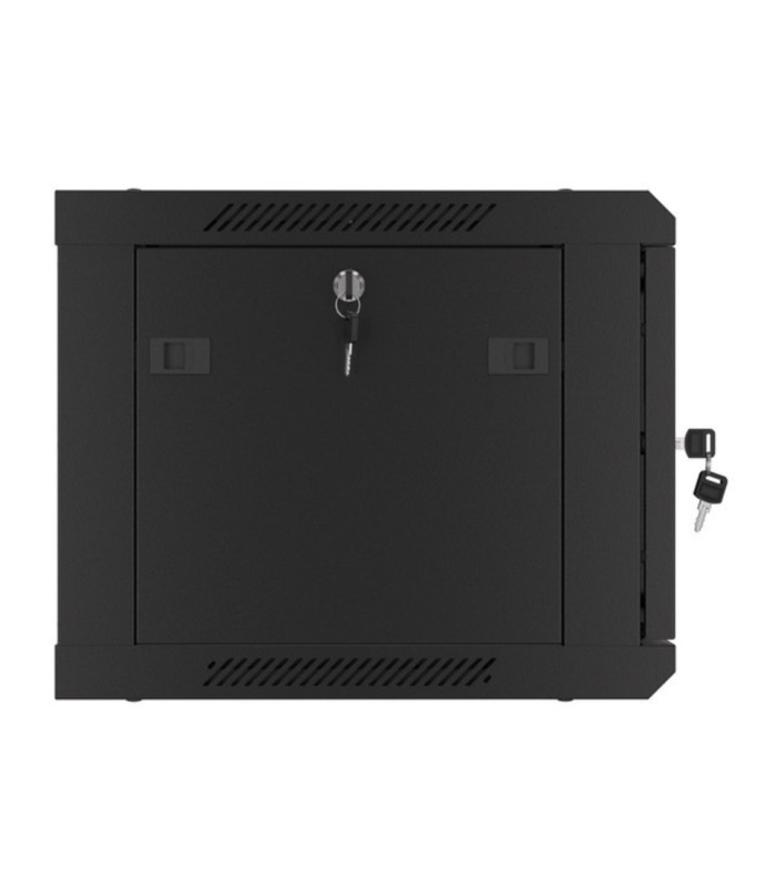 Armario lanberg mural rack 19 pulgadas 6u -  600x450 negro