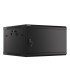 Armario lanberg mural rack 19 pulgadas 6u -  600x600 negro